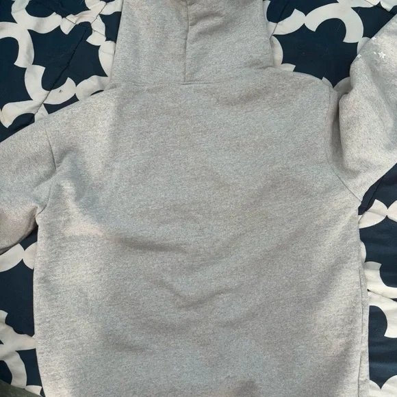 Heather grey sp5der hoodie